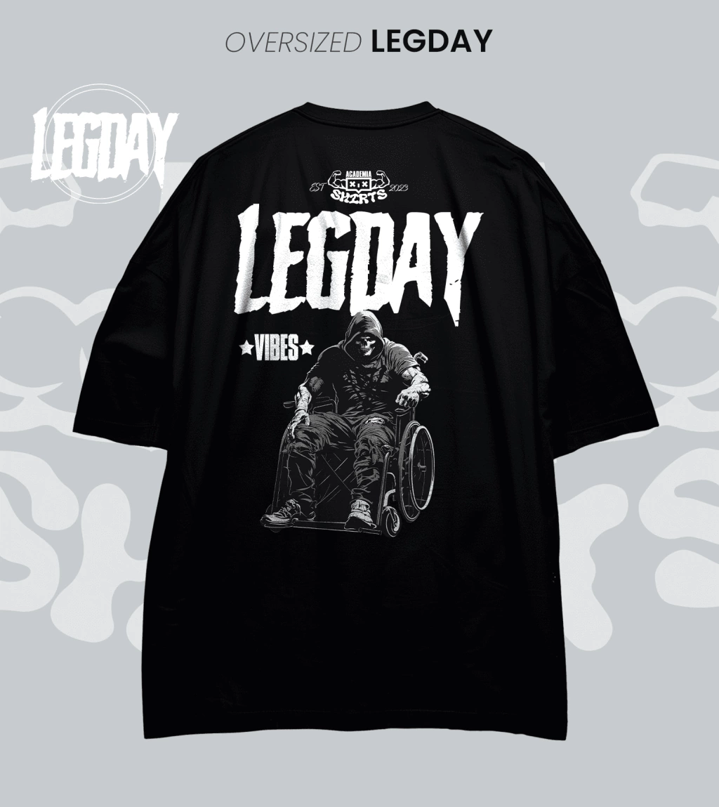 LEGDAY | camiseta OVERSIZED