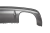 Difusor Escape S3 Audi A3 8V Hatchback NO Sline 2013 - 2016 - comprar online