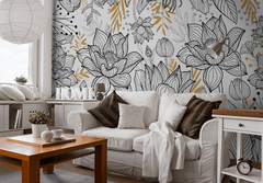 Mural A dos colores - comprar online