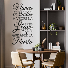 Nunca te rindas