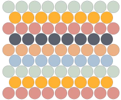 Circulos de colores - tienda online