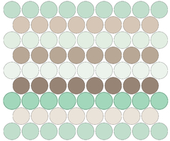 Circulos de colores en internet