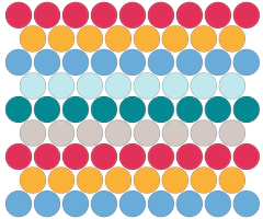 Circulos de colores - Petit Papel
