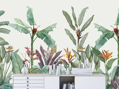 Mural Plantas Tropicales - comprar online