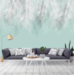 Mural Plumas en internet