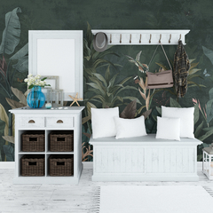 Mural Selva Nocturna en internet