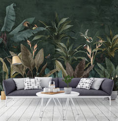 Mural Selva Nocturna - tienda online