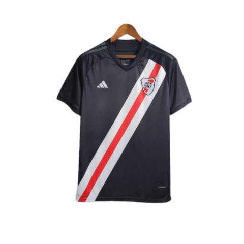 Camisa River Plate 23/24 Treino Torcedor Adidas Masculina - Preto