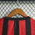 Camisa Retrô Manga Longa Milan - 13/14 - Home - Adidas - Torcedor - Masculino - Vermelho+Preto