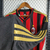 Camisa Retrô Manga Longa Milan - 13/14 - Home - Adidas - Torcedor - Masculino - Vermelho+Preto
