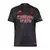 Camisa preta do Benfica 24/25, com detalhes em vermelho e logo da Adidas, ideal para torcedores.