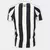 Camisa II do Santos 24/25, Camisa listrada do Santos Umbro, Camisa Torcedor Santos preta e branca, Camisa Santos 2024 masculina, Camisa oficial Santos 24/25, Camisa do Santos segunda uniforme, Camisa listrada Santos Umbro, Camisa do Santos preta e branca 