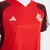 Camisa Treino Internacional 24/25  Adidas Feminina - Vermelho