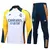 Conjunto Real Madrid 24/25 Masculino Adidas - Branco+Azul+Laranja