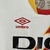 Conjunto Infantil Rayo Vallecano I 23/24 Umbro - Branco com detalhes em amarelo e vermelho - FANATICUS STORE | Camisas de Futebol