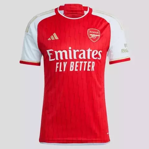 Camisa Arsenal I 23/24 Torcedor Adidas Masculina - Vermelho