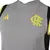 Regata Treino Flamengo 24/25 - Torcedor Adidas Masculina - Cinza