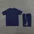 Kit Treino Itália Adidas 24/25 Camisa e Bermuda Azul Marinho