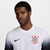 Camisa Corinthians Home 24/25 Torcedor Nike Masculina - Branca+Preto Degradê