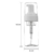 Frasco Pump 120ml Transparente - loja online