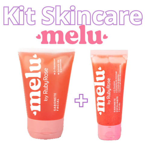 Kit Skincare Morango - MELU