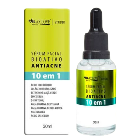 Sérum Bioativo Antiacne 10 em 1 - MAX LOVE