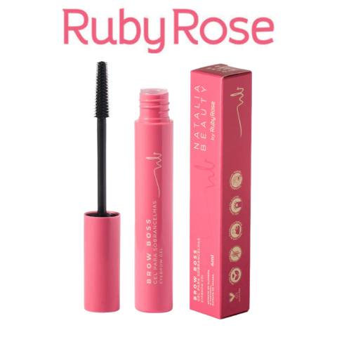 Gel Sobrancelhas Incolor Brow Boss - Natalia Beauty By Ruby Rose