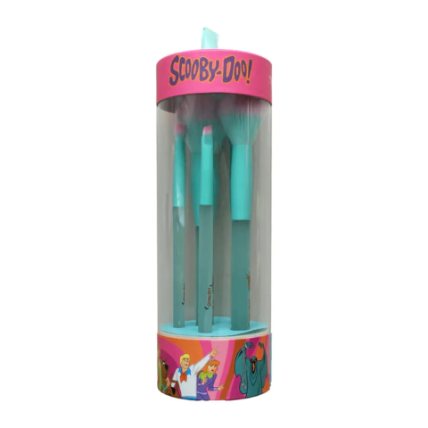 Kit com 5 Pincéis que Mudam de Cor no Sol Linha Scooby-Doo - MISS FRANDY