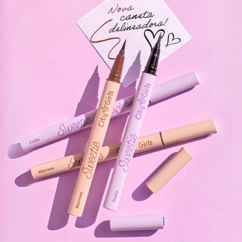 Caneta Delineadora Sweetie - CITY GIRLS