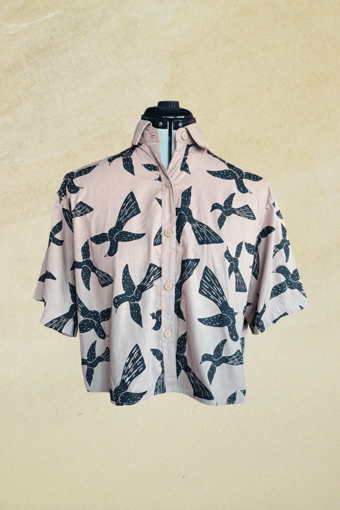 Cropped Asa Branca Rosé - comprar online