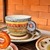Conjunto 6 Xícaras Redondas de Porcelana Pintado à Mão - loja online