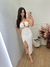 VESTIDO CANELADO COM ARGOLA - loja online