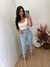 CALÇA MOM JEANS