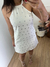 VESTIDO FRENTE ÚNICA COM PEDRARIA - Chize