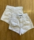 SHORTS JEANS BRANCO - comprar online