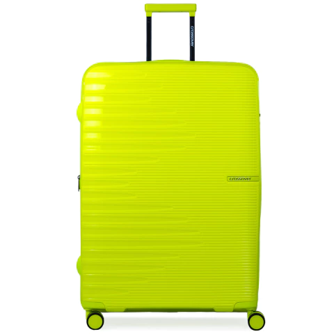 Valija Crossover Polipropileno Capri Grande Verde Amarillo - comprar online