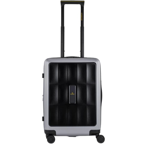 Valija Carry on Crossover Compass Negro Gris - comprar online