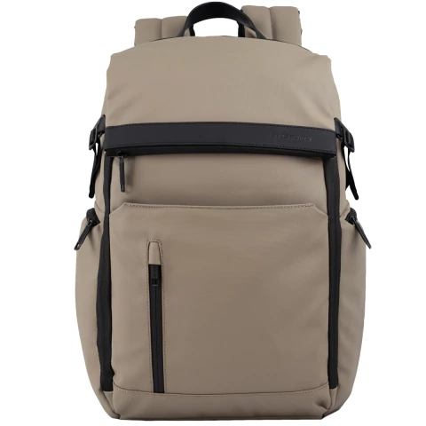 Mochila Crossover Apertura en U Ember Engomada Caqui - comprar online