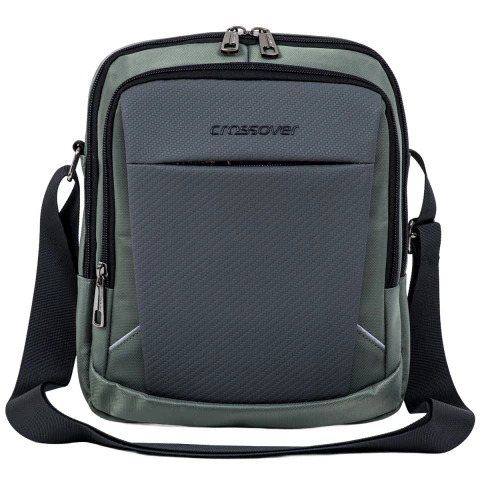 Morral Crossover Grande Lenka Gris - comprar online