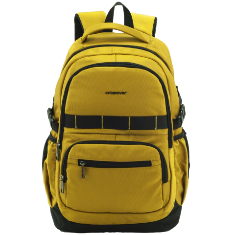 Mochila Portanotebook 15.6" Crossover Cosmos Mostaza