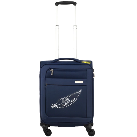 Valija Cabina Ultra Liviana Crossover Celia Azul - comprar online