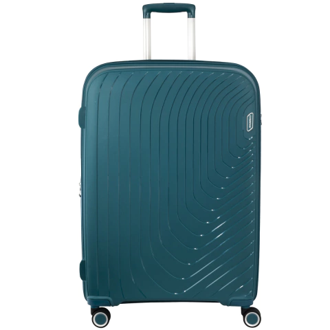 Valija Crossover Rigida Xoe Grande 28" Polipropileno Verde Petroleo - comprar online