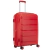 Set de Valijas Rígida Crossover Xara Polipropileno Grande Mediana Cabina Rojo - Crossover