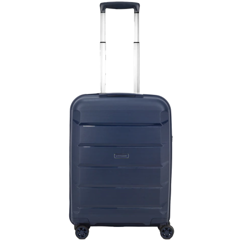 Valija Rigida Crossover Xara Cabina 20" Polipropileno Azul - comprar online
