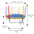 Cama Elastica 2,30m + Piscina 1,50m + Escorregador Médio + Gangorra 1 Lugar - comprar online