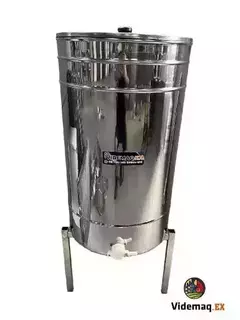 Decantador para Mel com Base e Presilhas para Fixação em inox