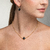 Choker Trevo Virginia preto Semijoia Ouro 18K - comprar online