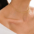 Choker Cordão Baiano 2,5MM Semijoia Ouro 18K