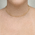 Choker Esfera Pequena Semijoia Ouro 18K - comprar online