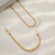 Pulseira Cordão Baiano 5mm Semijoia Ouro 18K